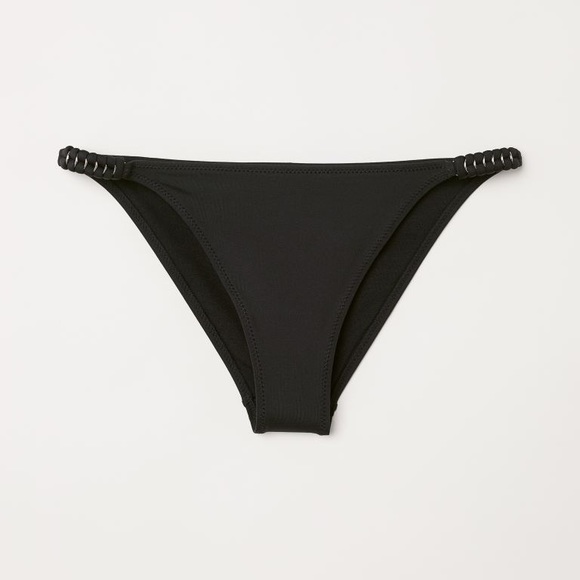 NWOT H&M Tanga Bikini Bottoms with Metal Accent - Picture 1 of 4